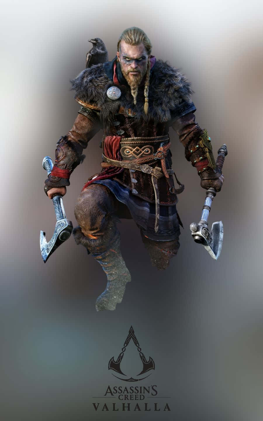 Eivor Κρατώντας Τσεκούρι 1440p Assassin's Creed Valhalla Φόντο Ταπετσαρία
