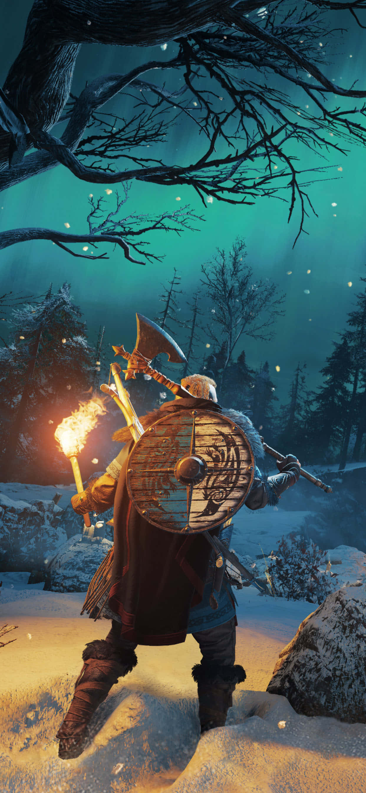 Eivor τσεκούρι iPhone Xs Max Assassin's Creed Valhalla φόντο Ταπετσαρία