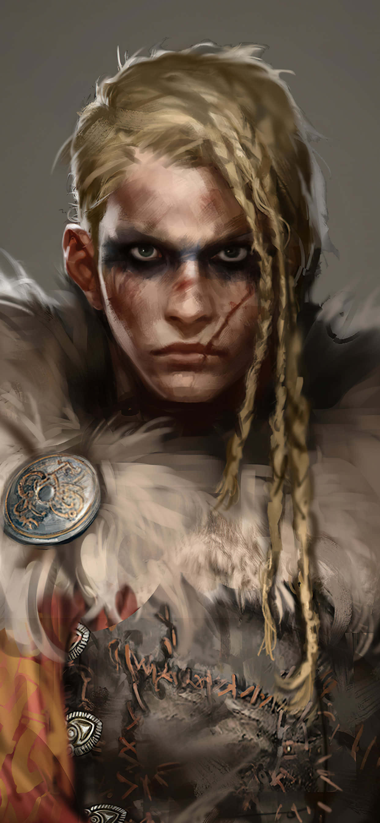 Γυναίκα Βίκινγκ Eivor - Ταπετσαρία iPhone Xs Max Assassin's Creed Valhalla Ταπετσαρία