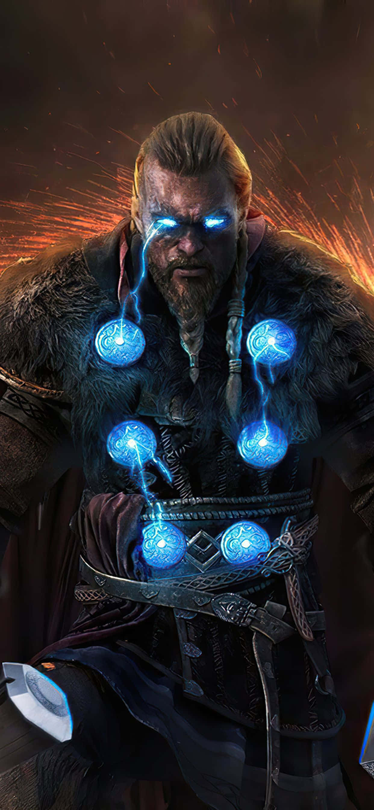 Εικόνα Eivor Viking iPhone Xs Max Assassin's Creed Valhalla Φόντο Ταπετσαρία