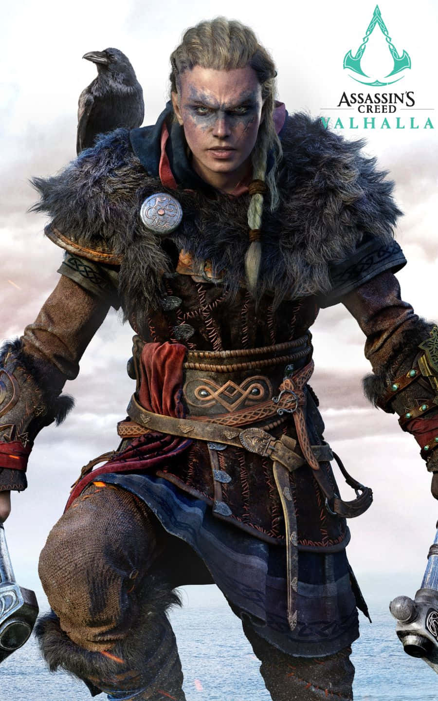Eivor και Synin 1440p Assassin's Creed Valhalla Φόντο Ταπετσαρία