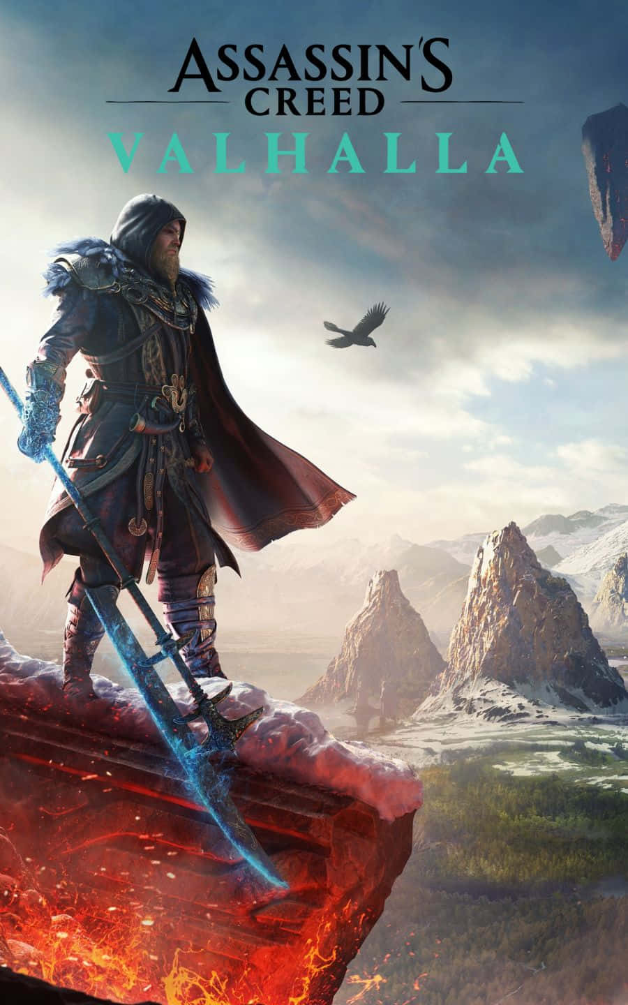 Eivor με Δρεπάνι 1440p Assassin's Creed Valhalla Φόντο Ταπετσαρία