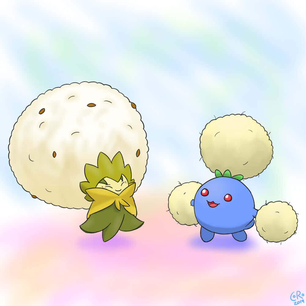 Eldegoss και Jumpluff Ταπετσαρία