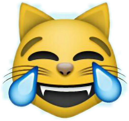 Γέλιο_ Γάτα_ Emoji_ Δάκρυα_ Χαράς.PNG Ταπετσαρία