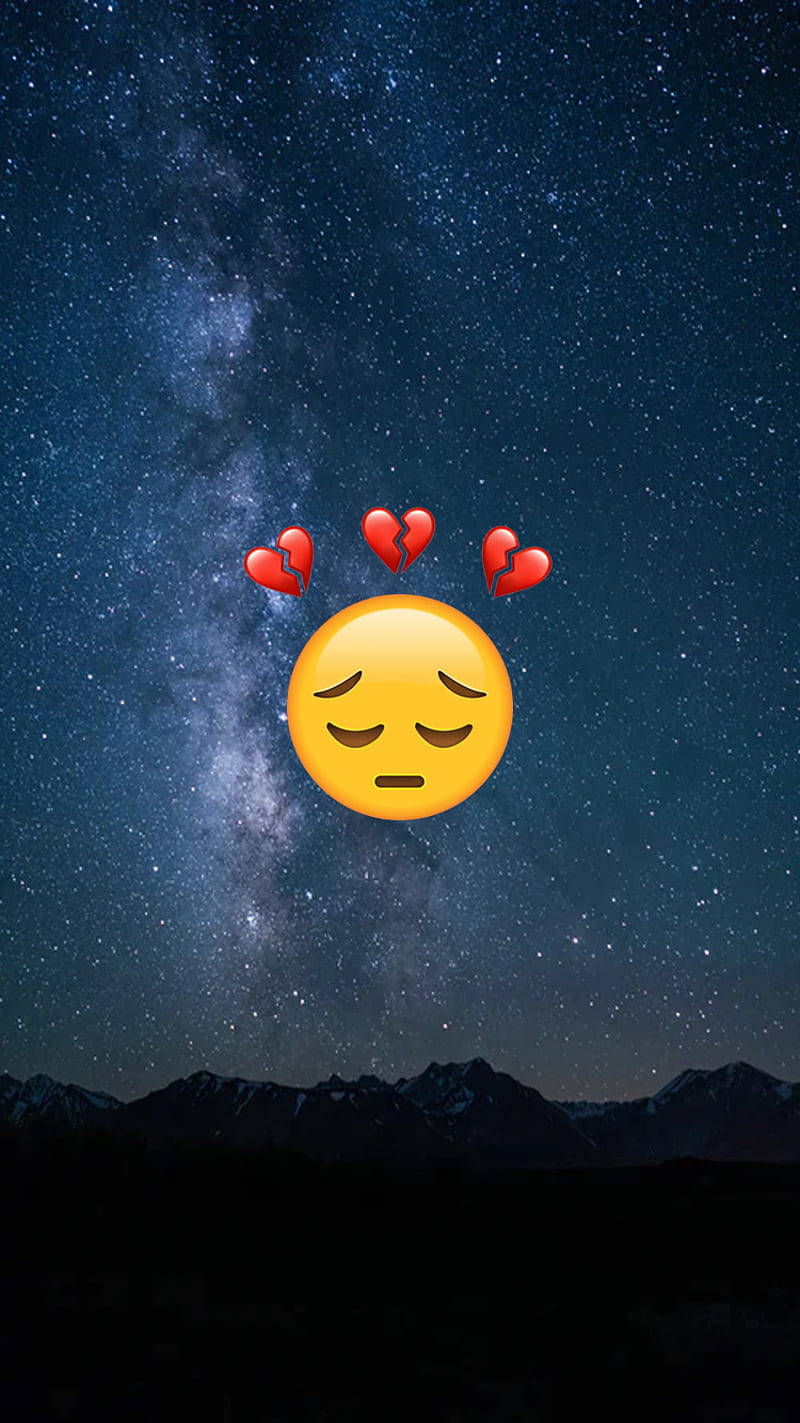 Θλιμμένο Emoji για Φωτογραφία Προφίλ WhatsApp Ταπετσαρία