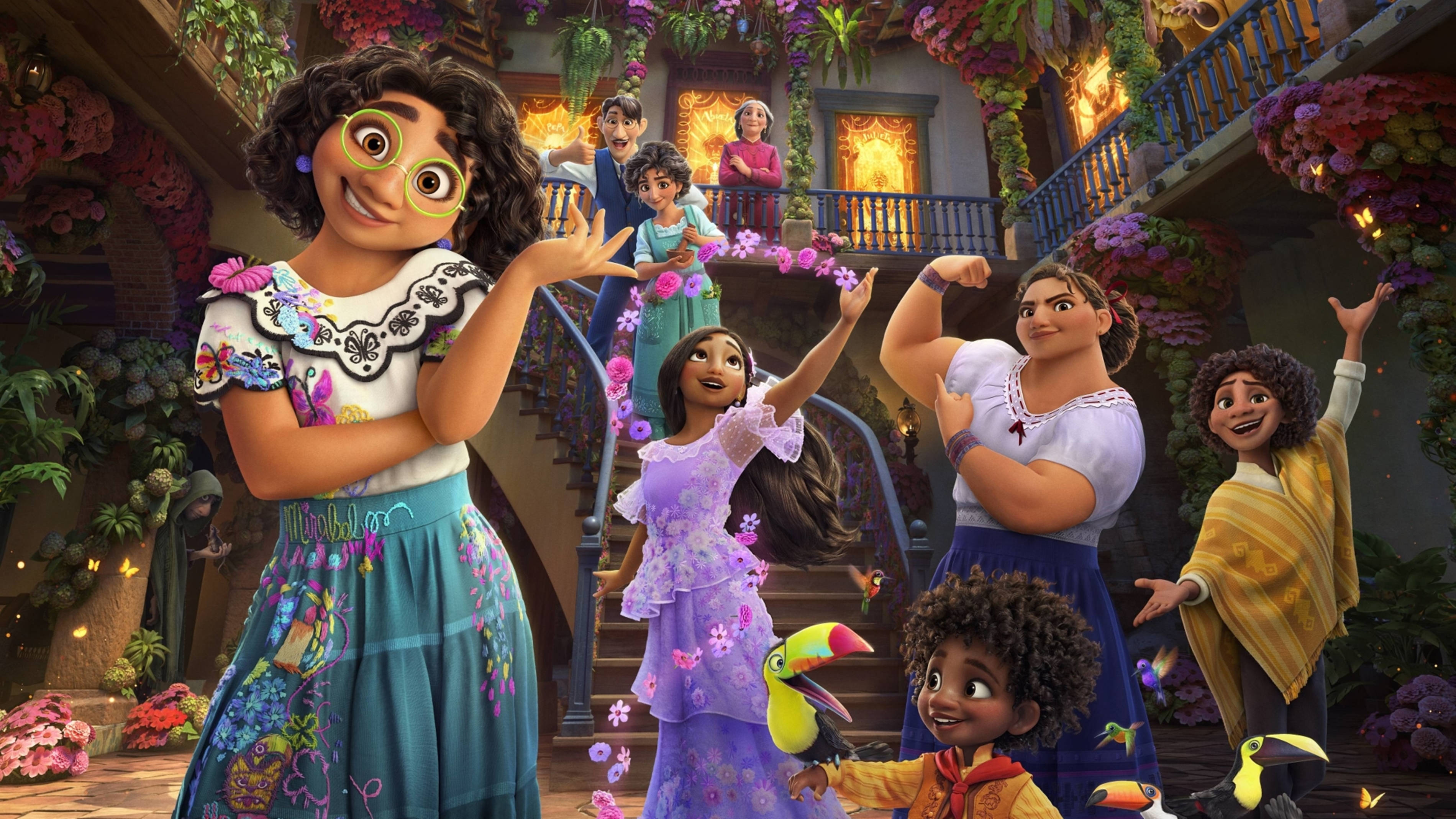Encanto 2021 Οικογένεια Disney 4K Ultra Wide Ταπετσαρία