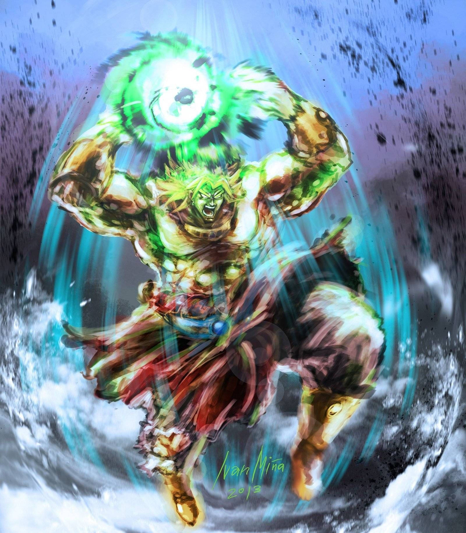 Eraser Cannon του Broly Ταπετσαρία