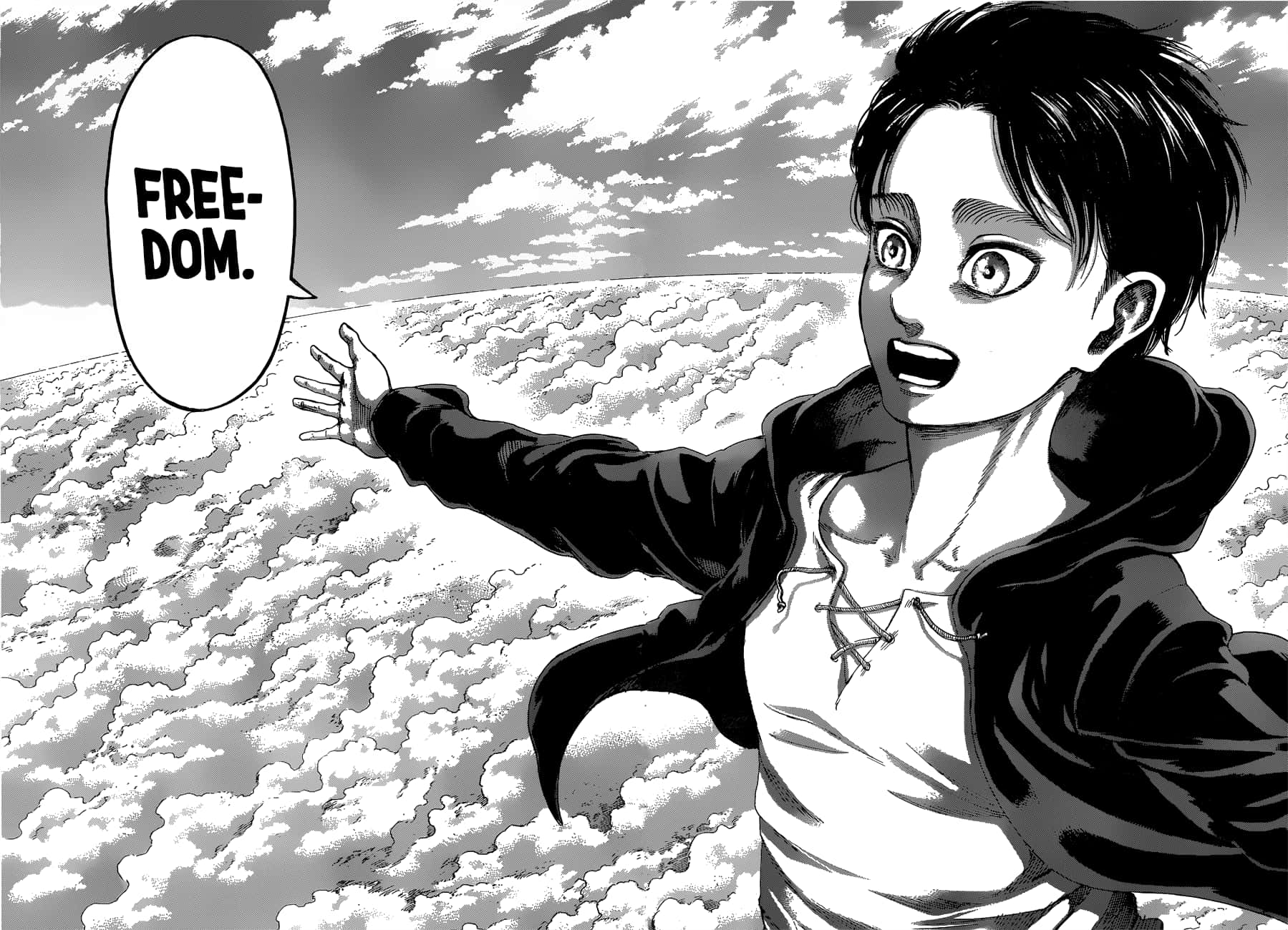 Σχέδιο Eren από το Manga AoT Ταπετσαρία