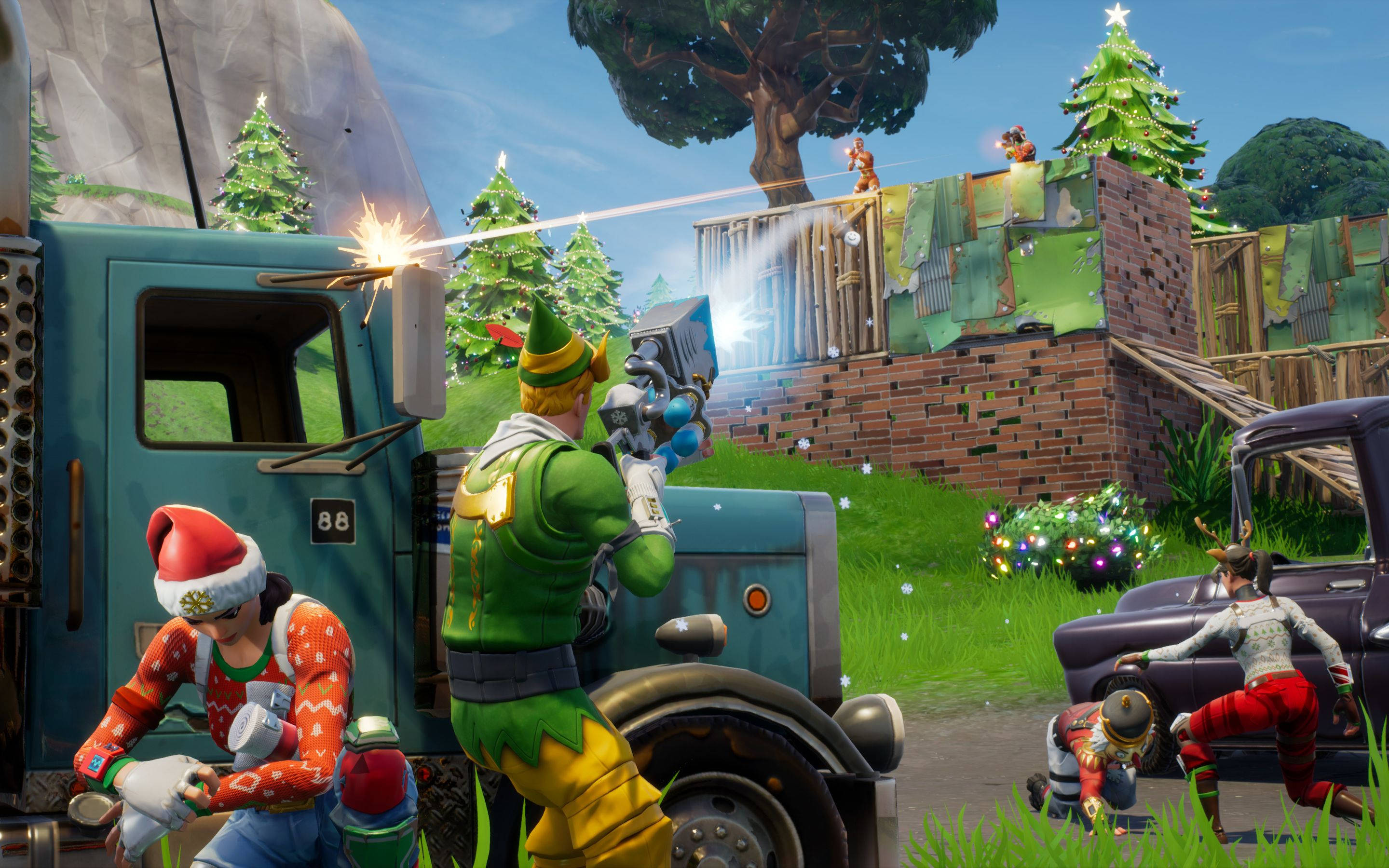 Μάχες με κορυφαίους παίκτες eSports στο τουρνουά Winter Royale του Fortnite! Ταπετσαρία