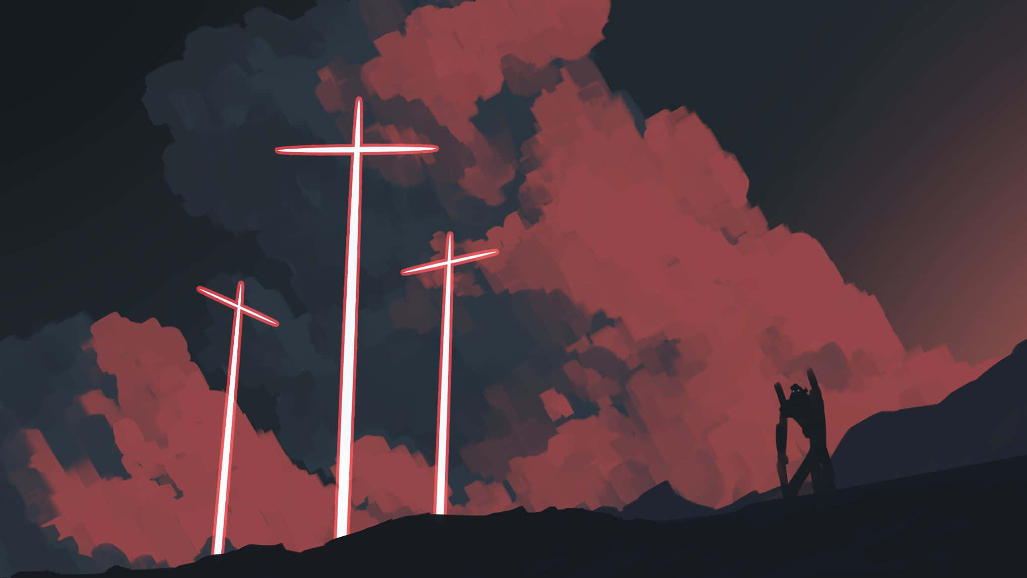 Η Καρδιά του Evangelion Ταπετσαρία