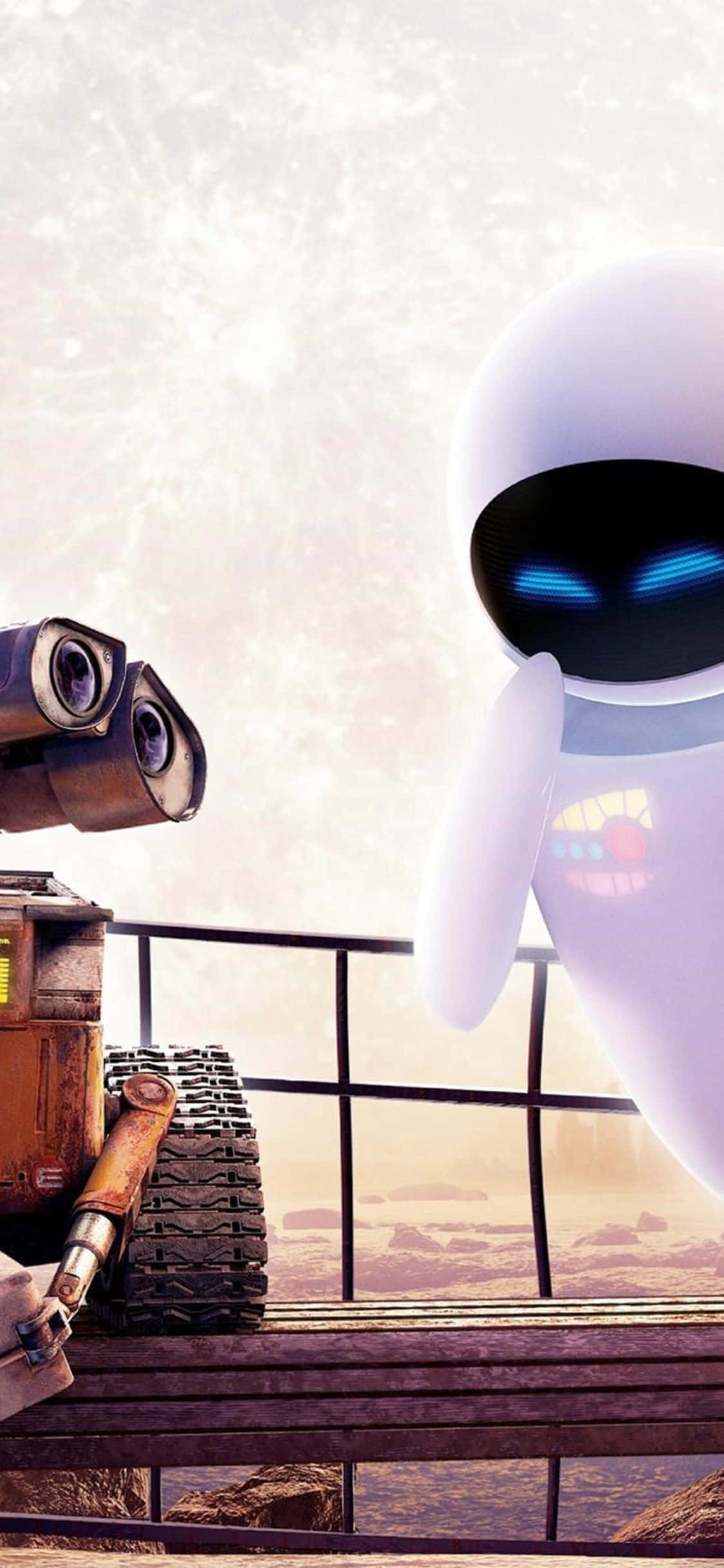 Eve και Wall E iPhone 2008 Ταπετσαρία