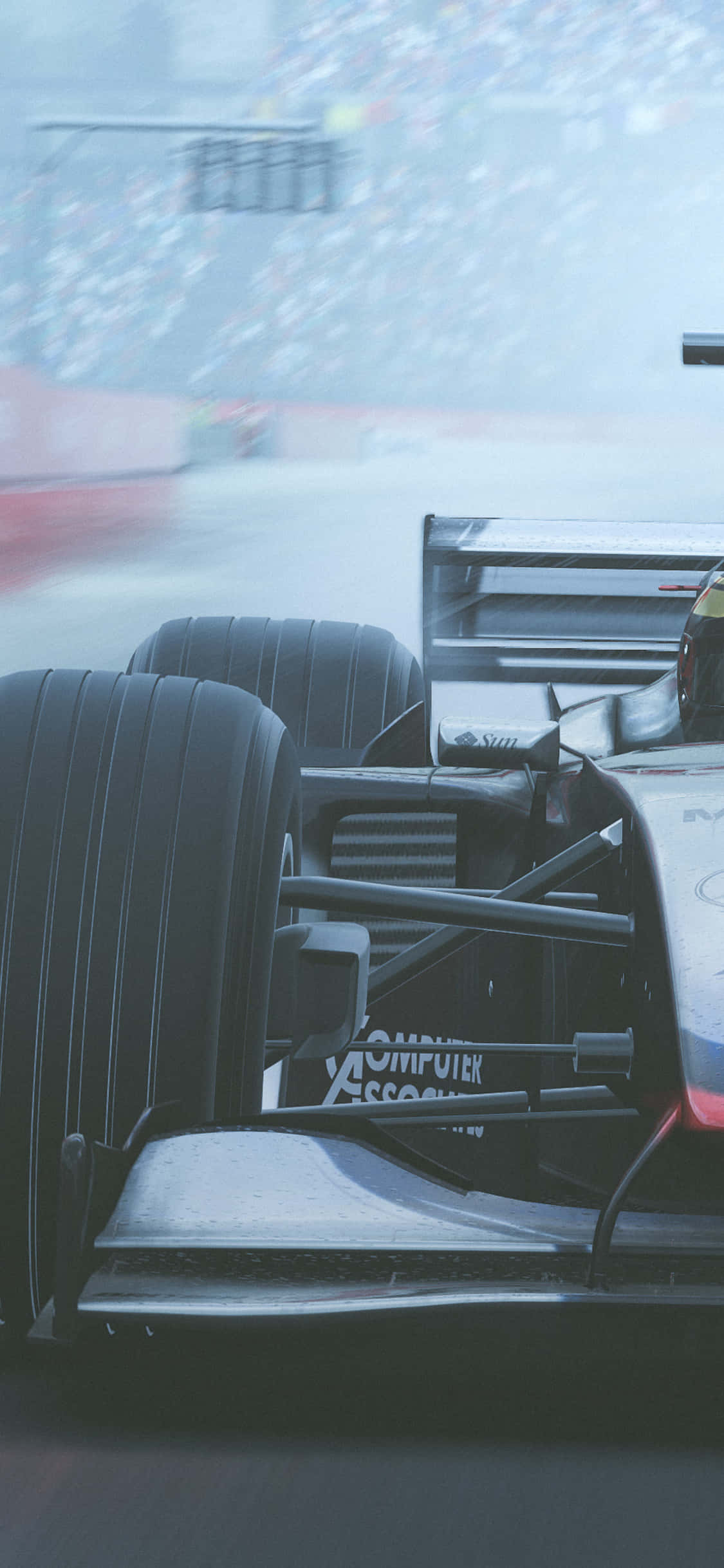 Λεπτομέρεια Ανάρτησης και Τροχών F1 2018 Φόντο Ταπετσαρία