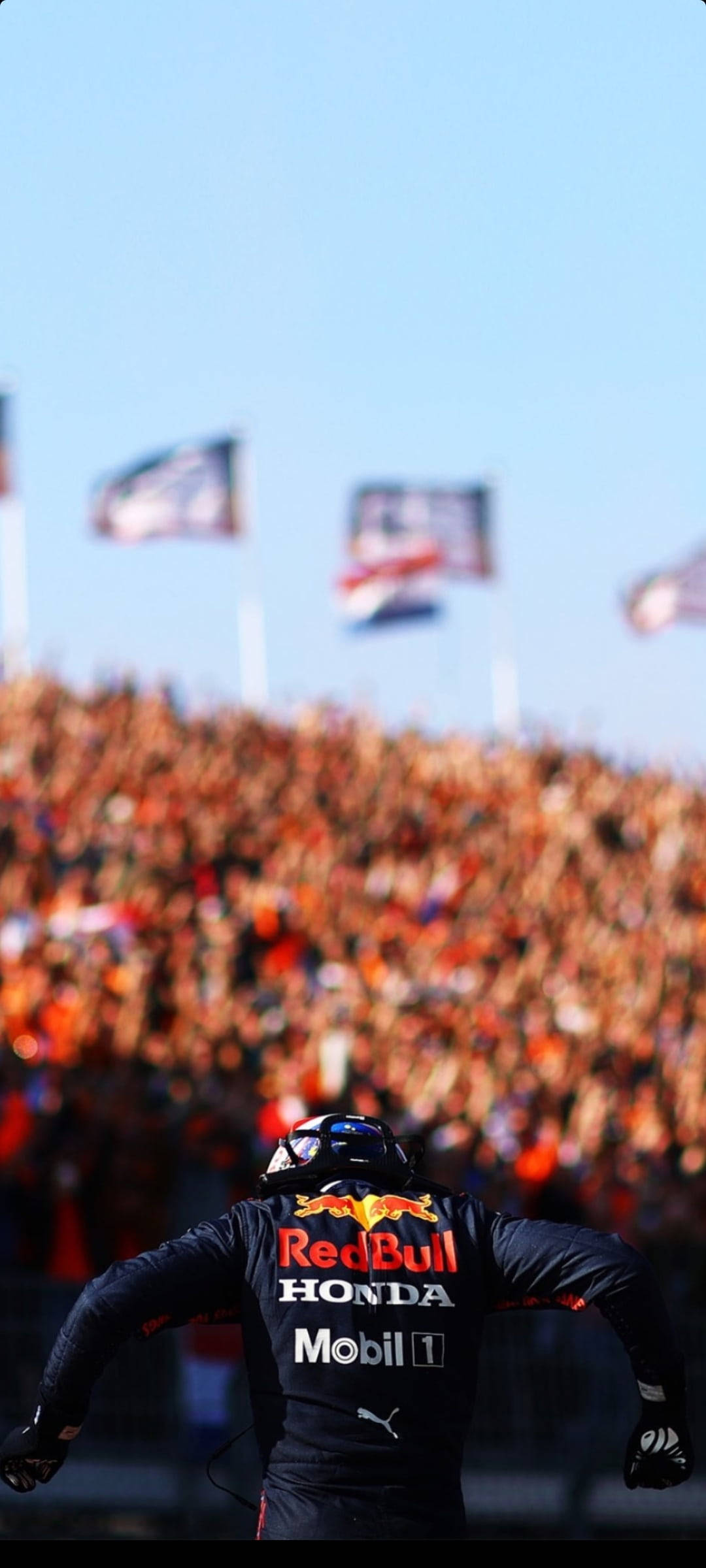 F1 Max Verstappen Dutch GP Victory iPhone Ταπετσαρία