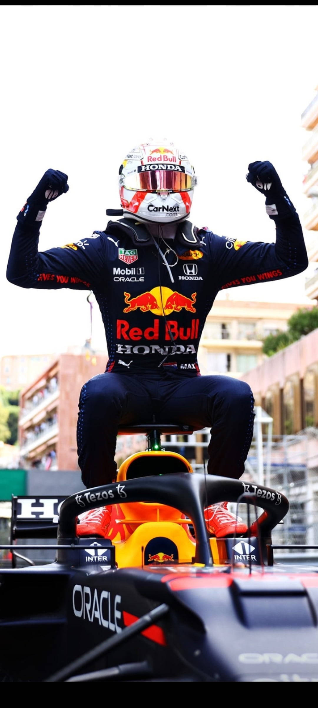 F1 Max Verstappen Monaco GP Victory iPhone Ταπετσαρία