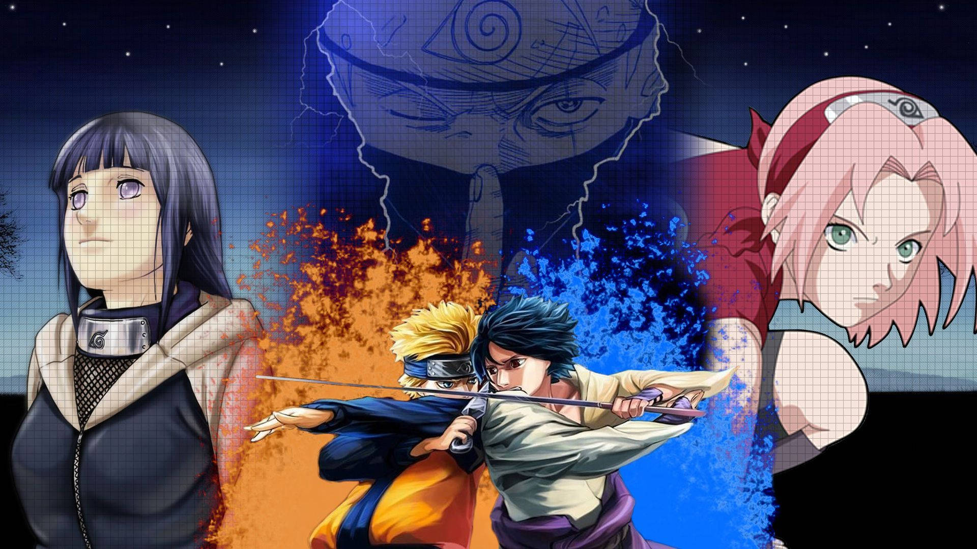 Fan Art Naruto και Hinata Ταπετσαρία
