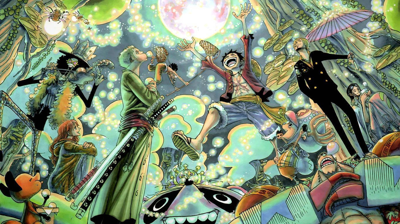 Αισθητικό Fan Art One Piece Ταπετσαρία