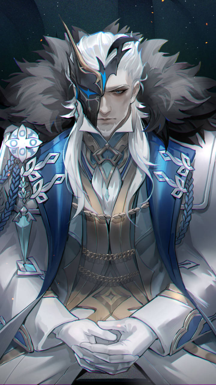 Fanart του Pierro για το Genshin Impact Phone Ταπετσαρία