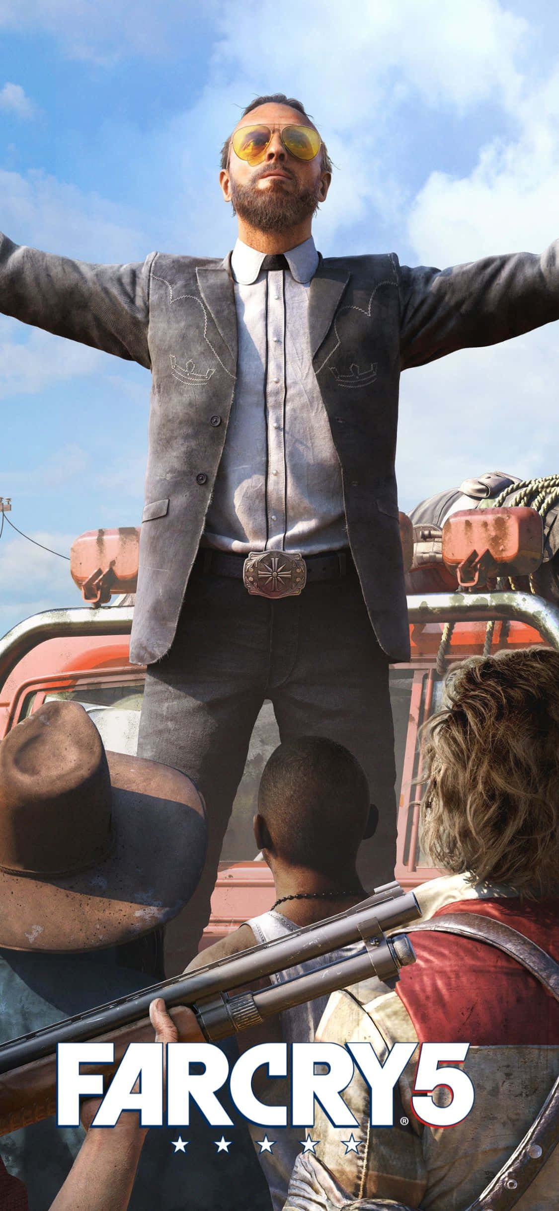 Εξερευνήστε την άγρια φύση με το Far Cry 5 σε iPhone XS Ταπετσαρία