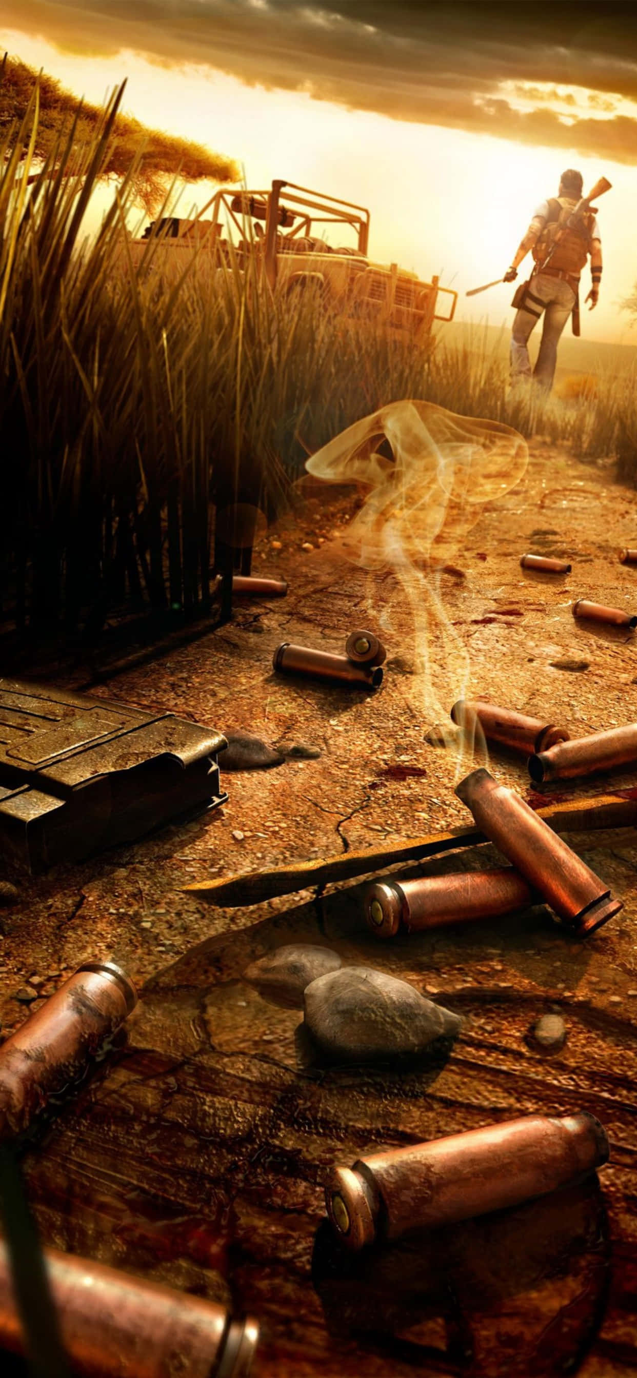Απολαύστε τα εκπληκτικά γραφικά του Far Cry 5 στο iPhone Xs Max σας Ταπετσαρία