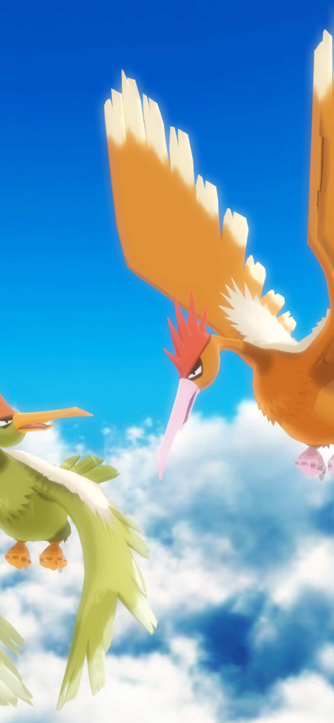 Μεγαλοπρεπές Fearow στον Ουρανό Ταπετσαρία