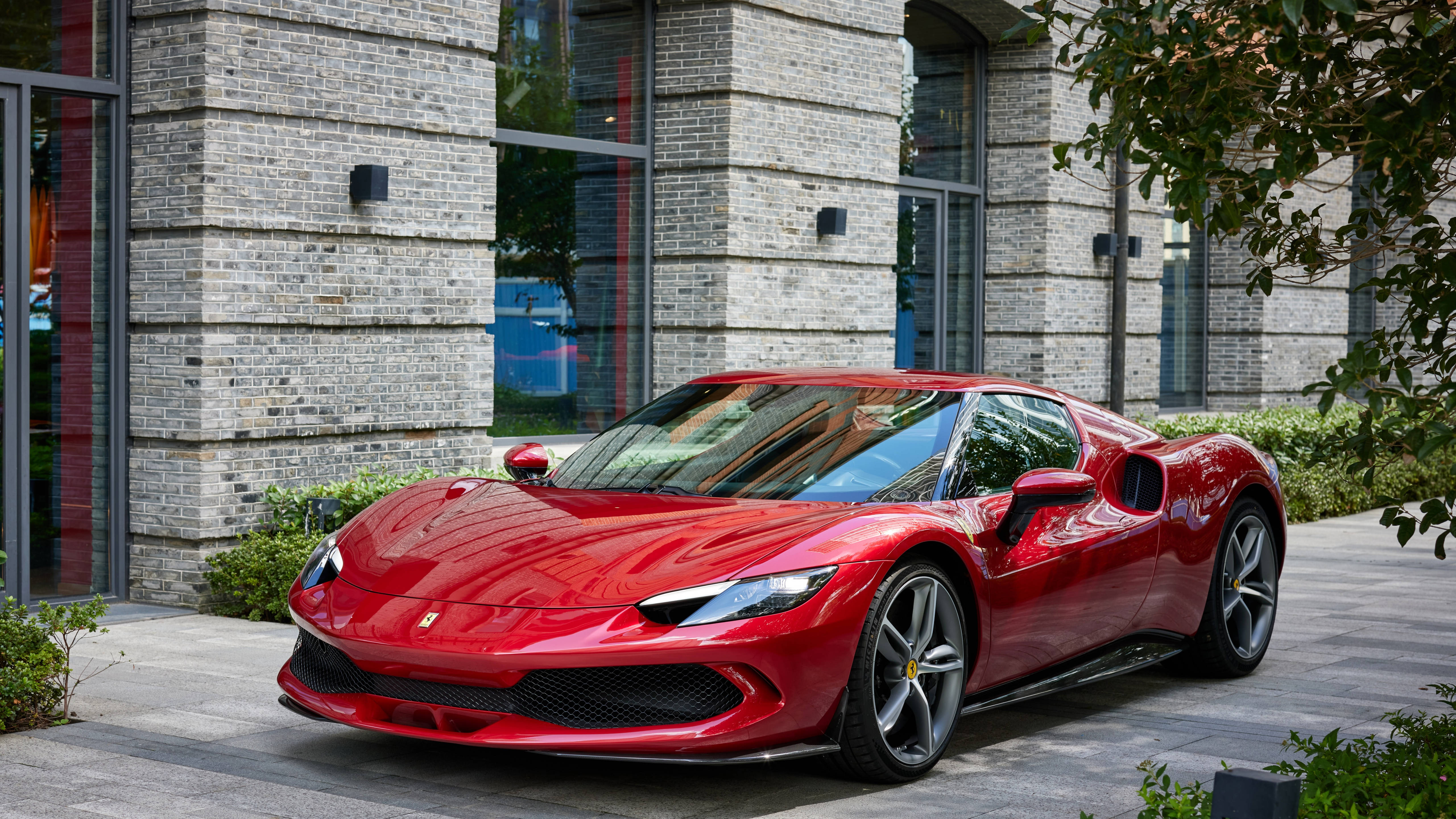 Ferrari 296 GTB 4K Laptop Αυτοκίνητο Ταπετσαρία