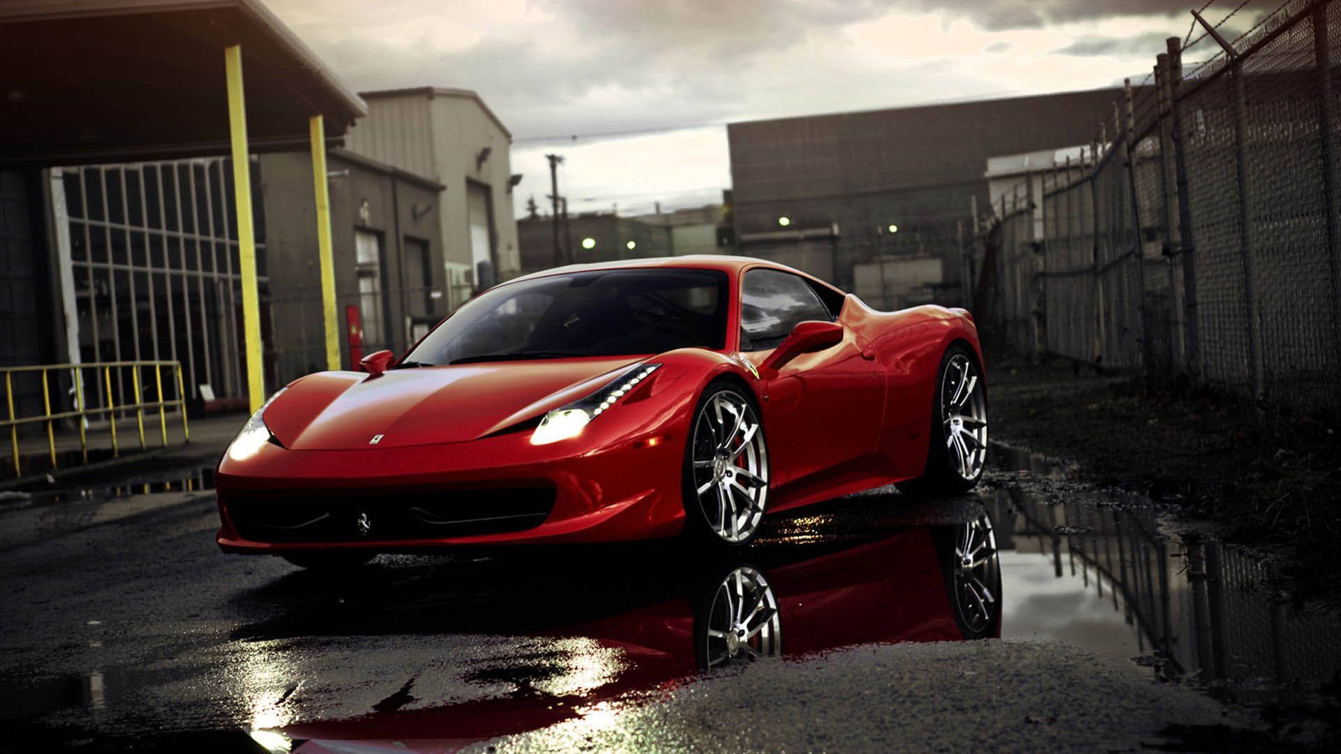 Ferrari 458 Rosso Corsa 1920x1080 Ταπετσαρία