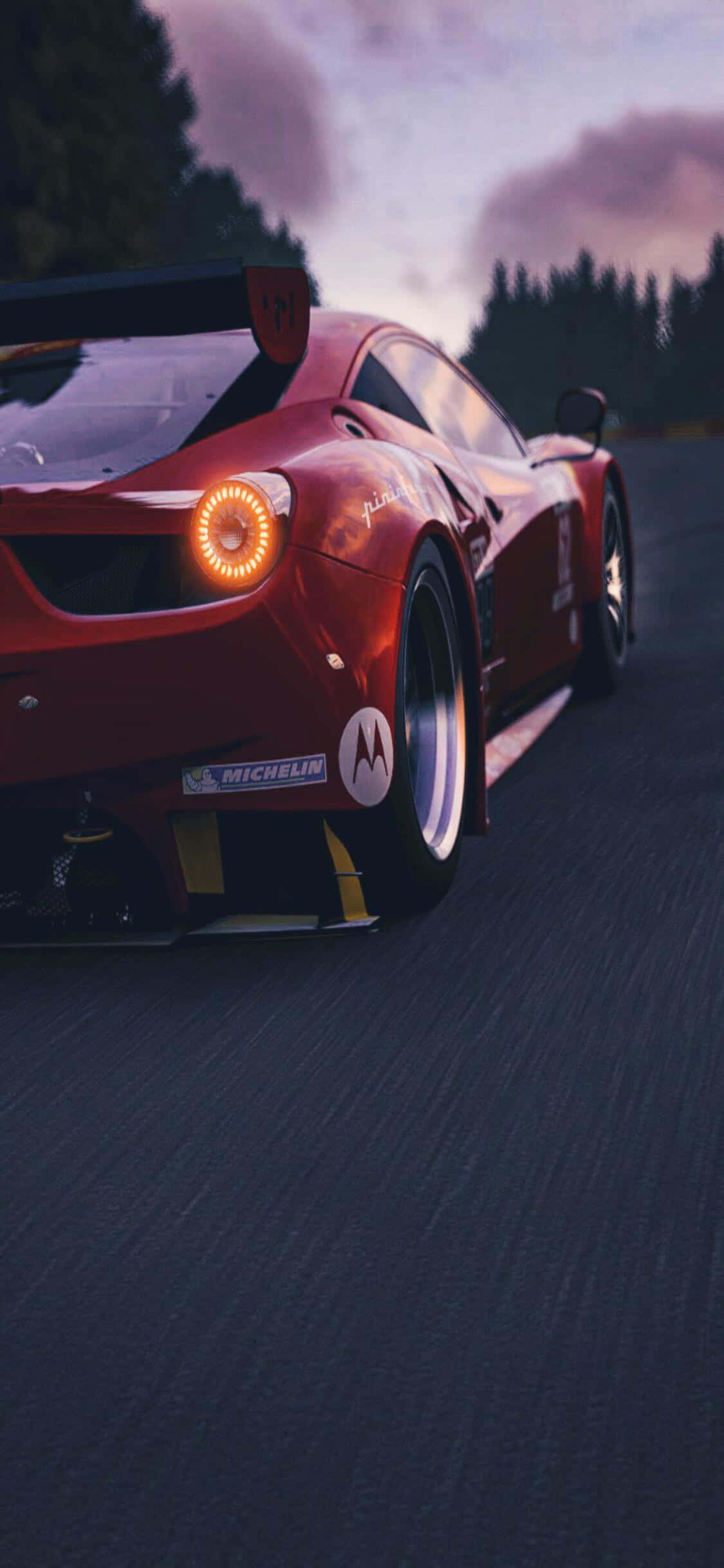 Ferrari 488 iPhone X Forza Motorsport 7 Φόντο Ταπετσαρία