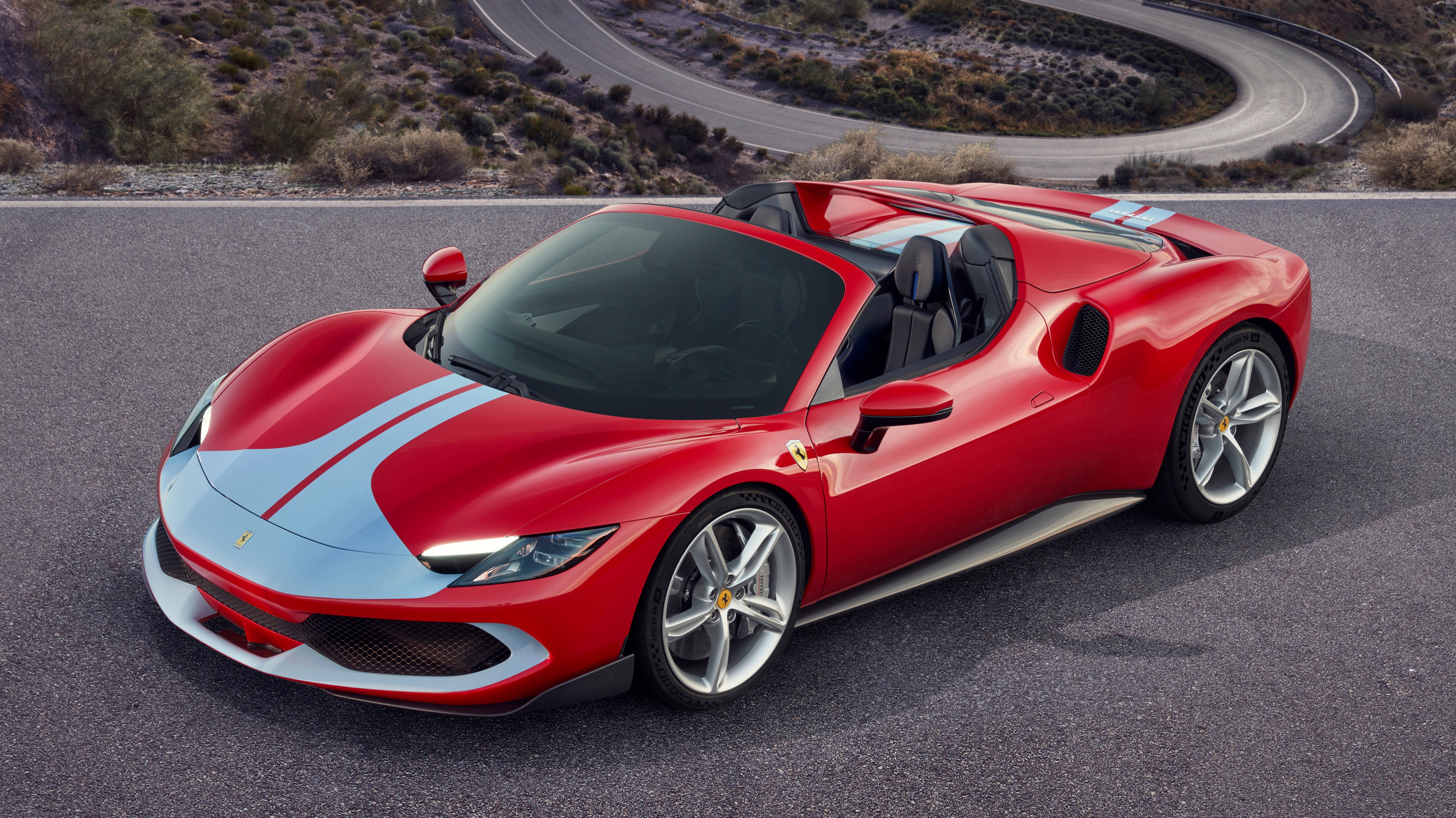 Κόκκινη Ferrari σε 4K για Laptop Ταπετσαρία