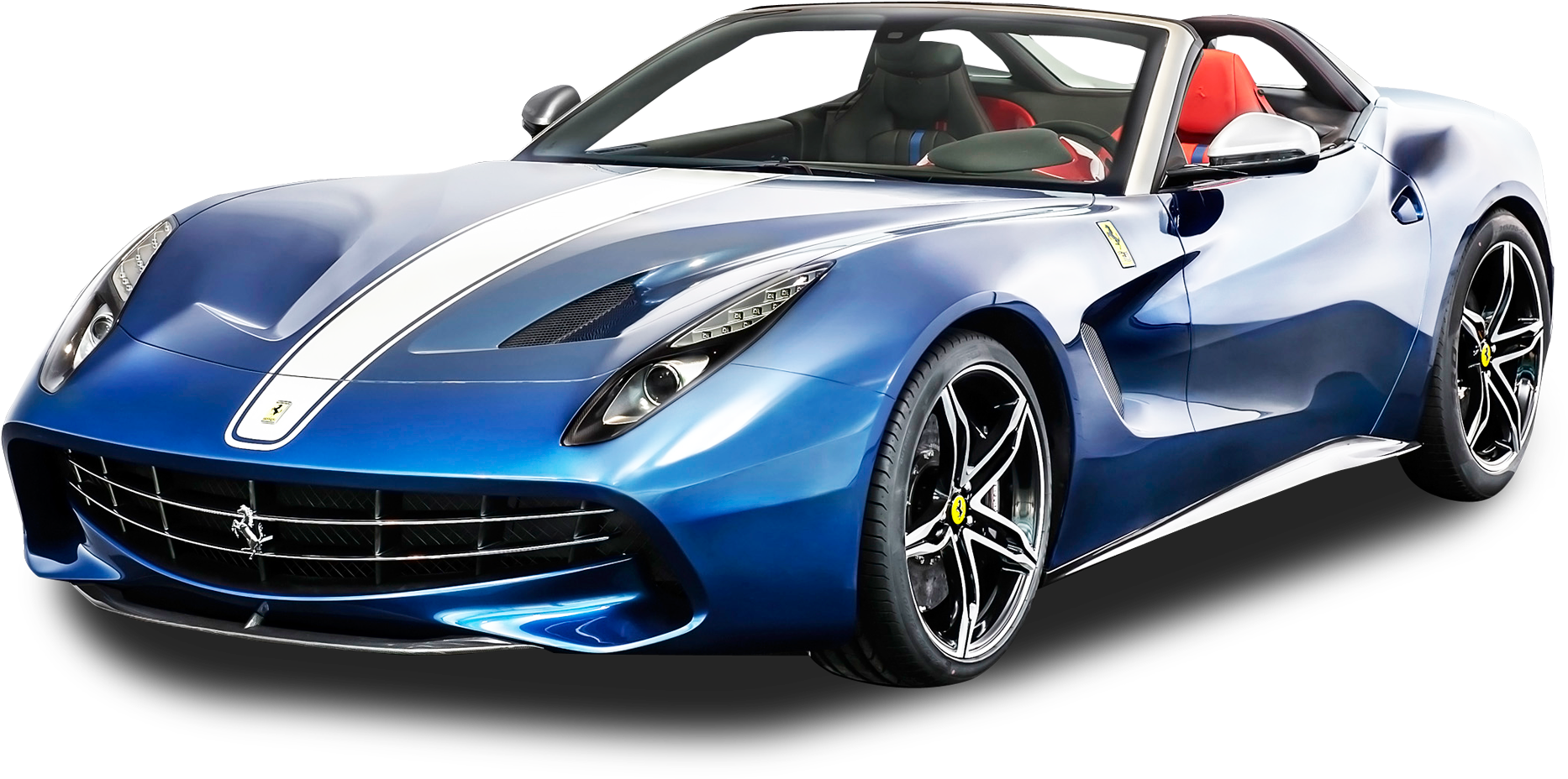 Μπλε Ferrari Convertible Sports Car Ταπετσαρία