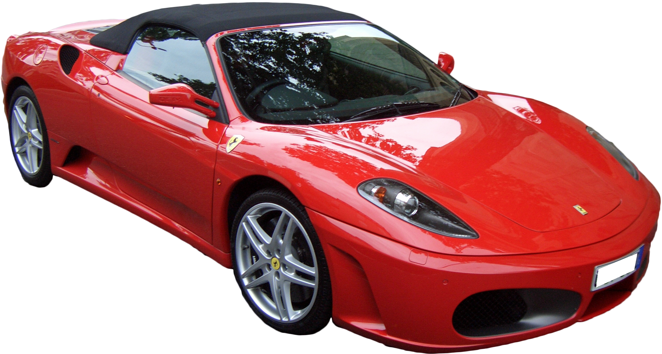 Κόκκινη Ferrari F430 Spider Καμπριολέ Ταπετσαρία
