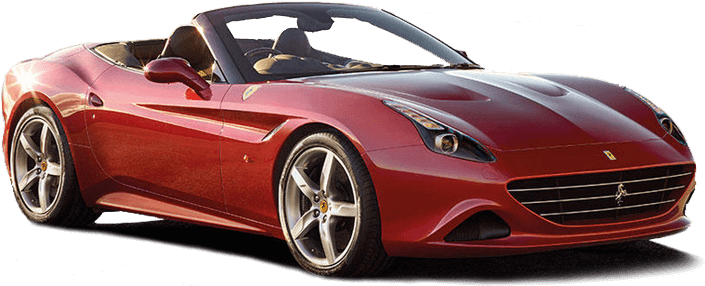 Κόκκινο Ferrari Καμπριολέ Σπορ Αυτοκίνητο Ταπετσαρία