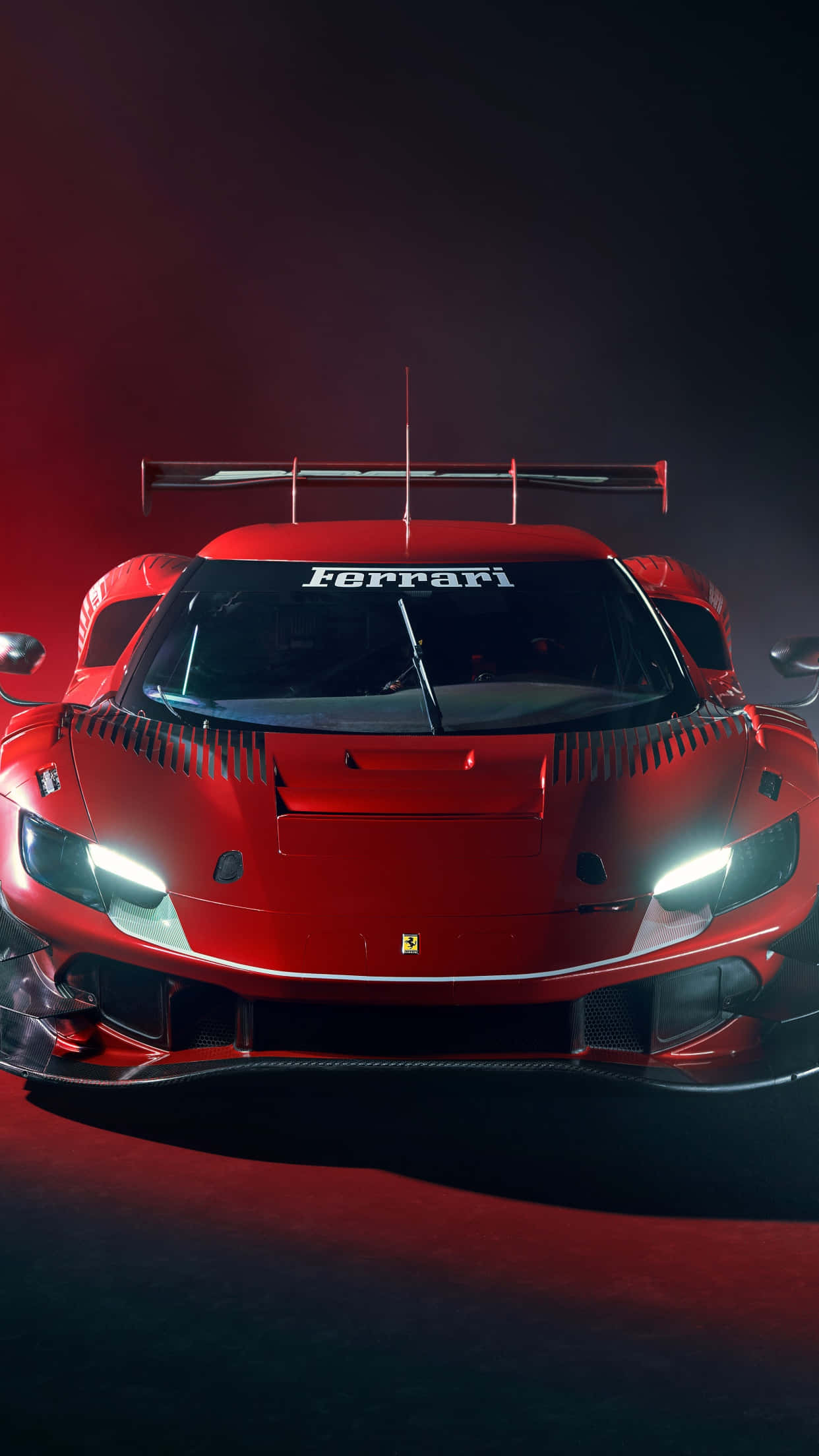 Κόκκινο Σπορ Αυτοκίνητο Ferrari iPhone X Ταπετσαρία