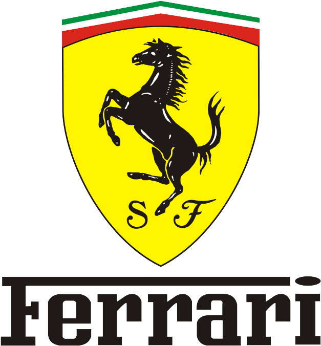 Λογότυπο Ferrari με Ανασηκωμένο Άλογο Ταπετσαρία
