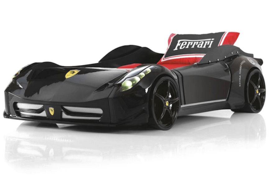 Μαύρο Εννοιολογικό Αγωνιστικό Αυτοκίνητο Ferrari Ταπετσαρία