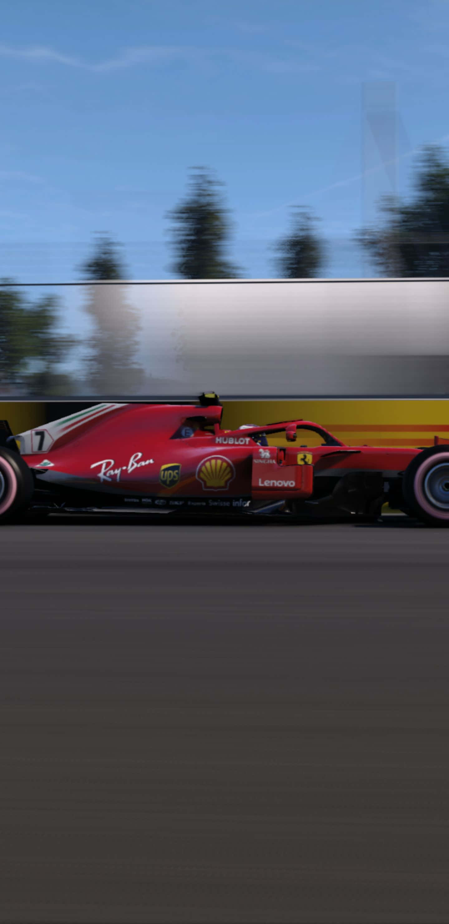 Ferrari SF71H Αγωνιστικό Αυτοκίνητο Pixel 3xl F1 2018 Φόντο Ταπετσαρία
