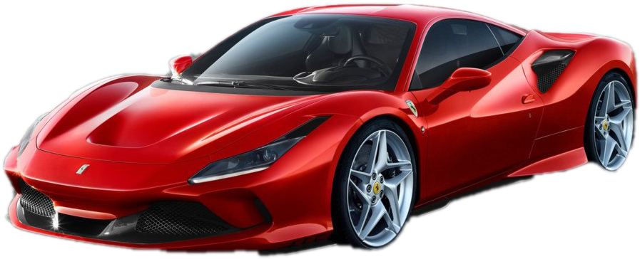Κόκκινο Ferrari Supercar σε Προφίλ Ταπετσαρία
