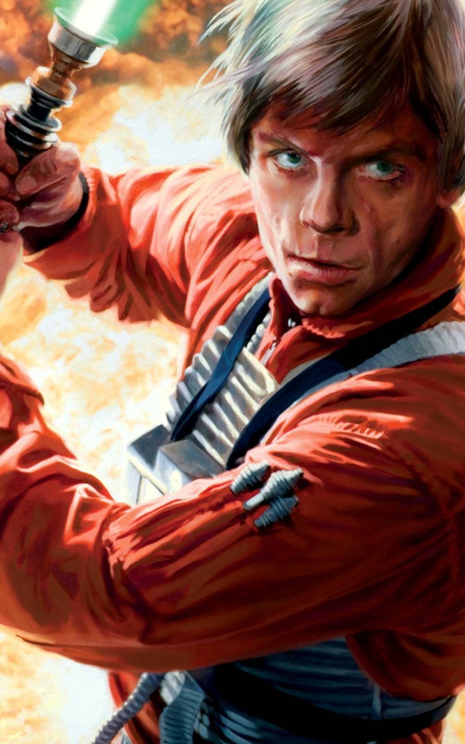 Fierce Luke Skywalker Star Wars Tablet Ταπετσαρία