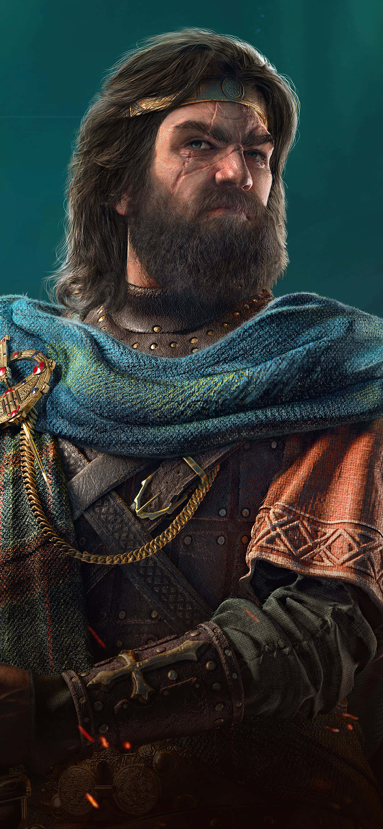 Flann Sinna iPhone Xs Max Assassin's Creed Valhalla Φόντο Ταπετσαρία