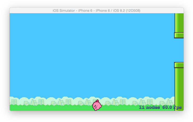 Στιγμιότυπο από το παιχνίδι Flappy Bird Ταπετσαρία