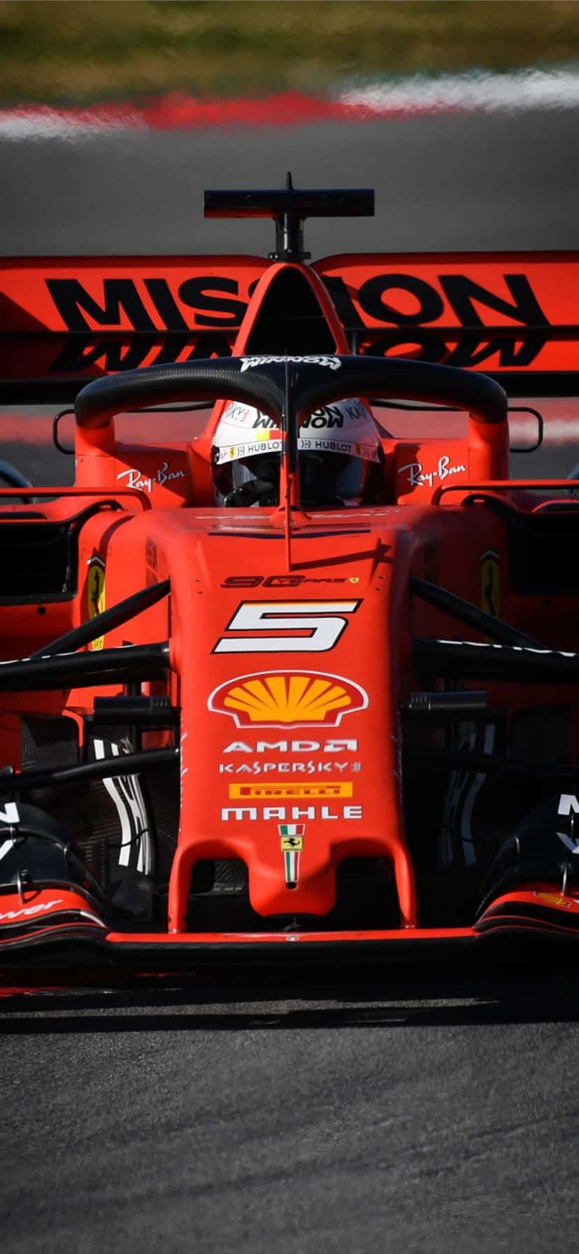 Γρήγορο Αγωνιστικό Αυτοκίνητο Formula One Ferrari Ταπετσαρία