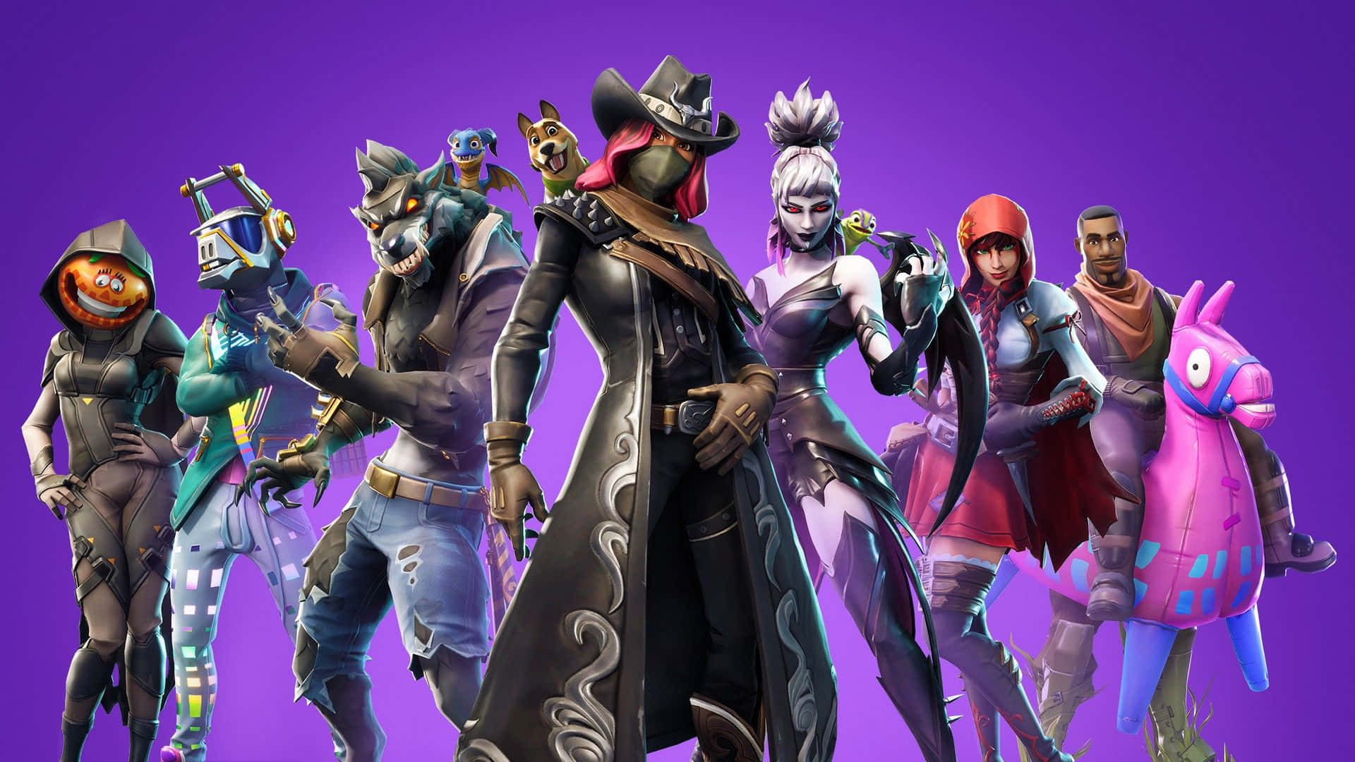 Χαρακτήρες Fortnite στην 6η Σεζόν Ταπετσαρία