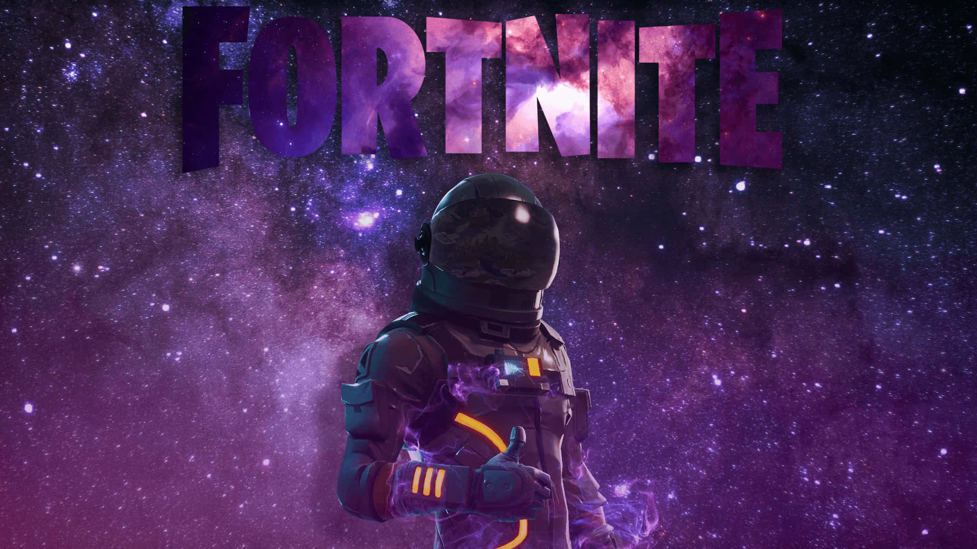 Fortnite Galaxy με Κράνος Ταπετσαρία