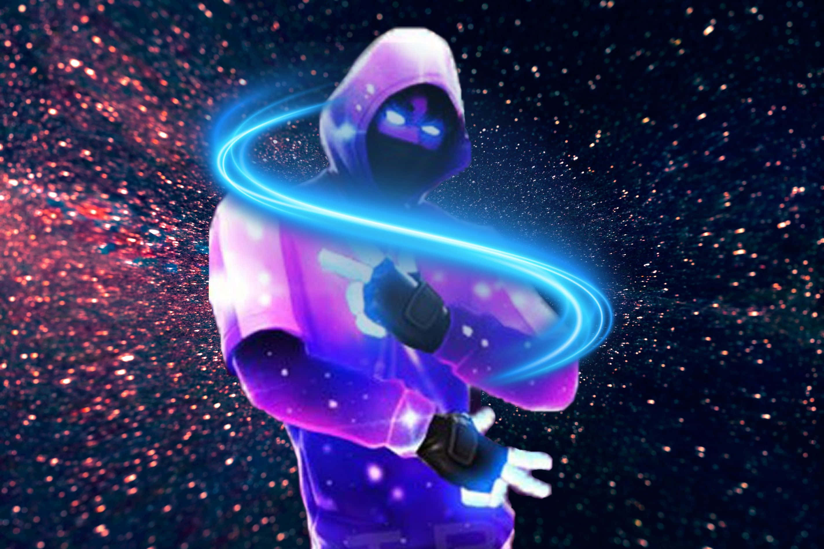 Fortnite Galaxy με κουκούλα Ταπετσαρία