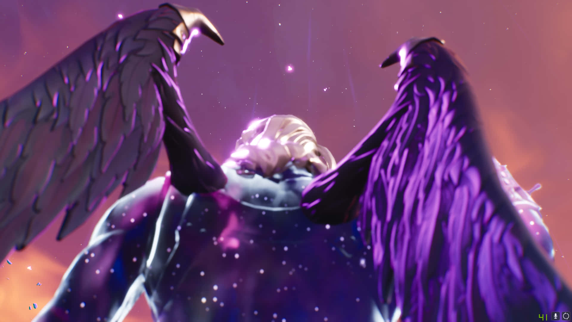 Fortnite Γαλαξίας με Φτερά Ταπετσαρία