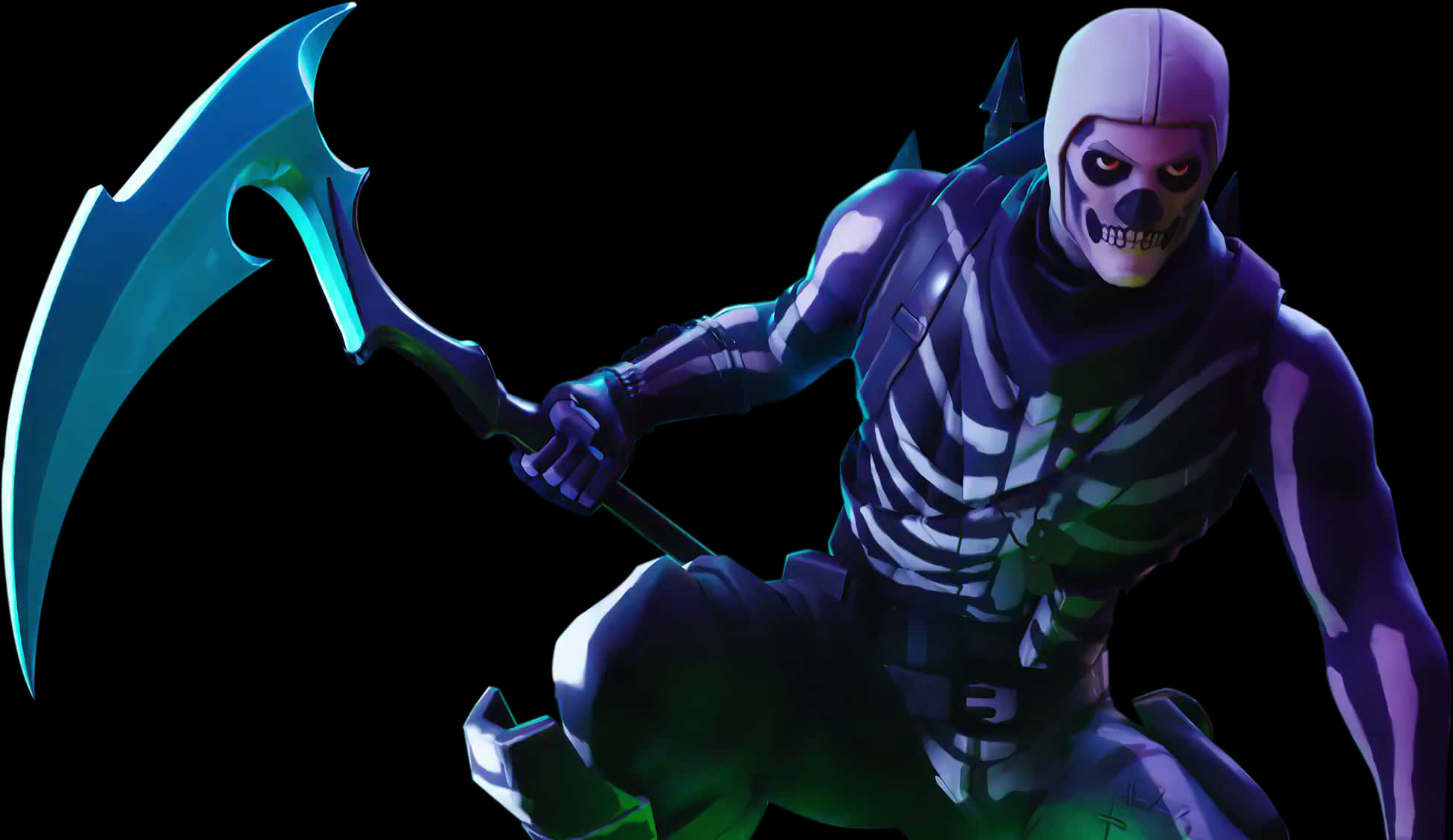 Στολή Fortnite Skull Trooper με Δρεπάνι Ταπετσαρία