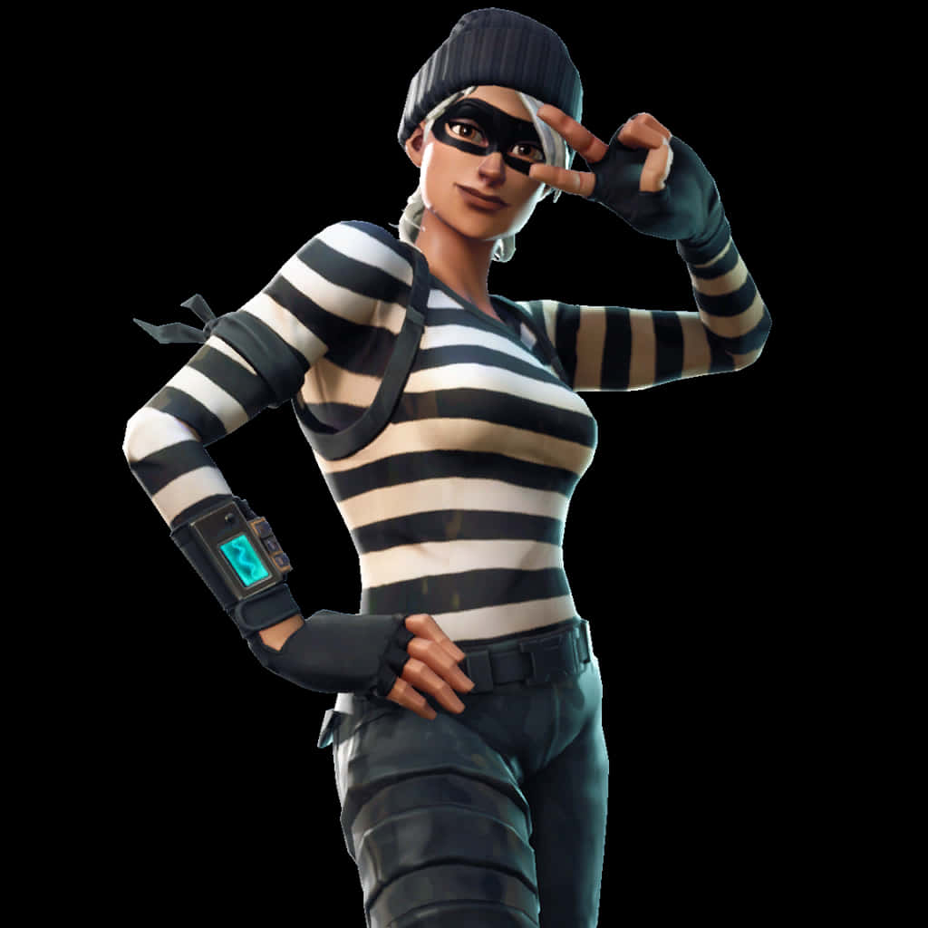 Χαρακτήρας Fortnite σε Χαιρετισμό Ταπετσαρία