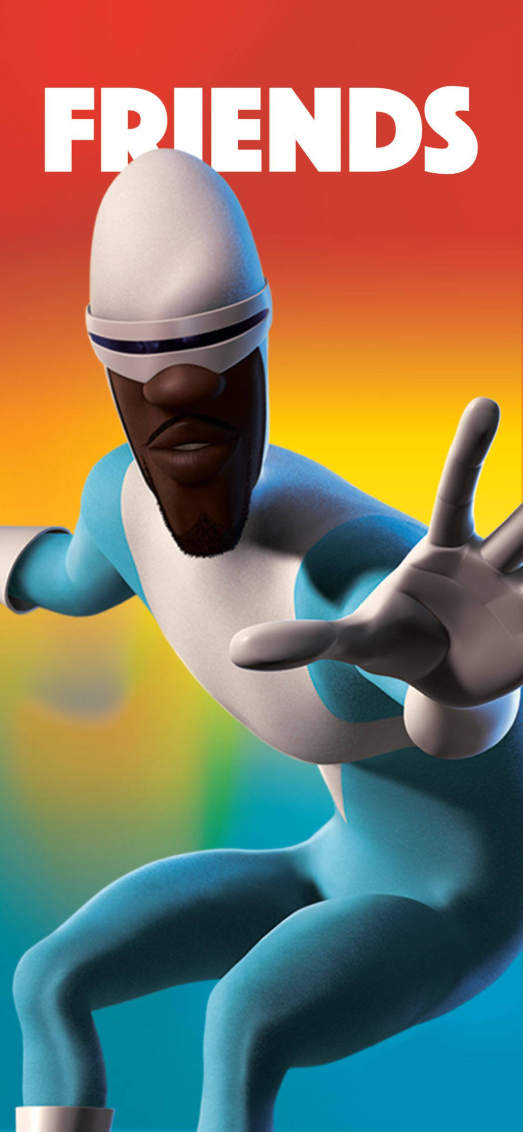 Frozone Πολύχρωμο Γραφικό Ταπετσαρία