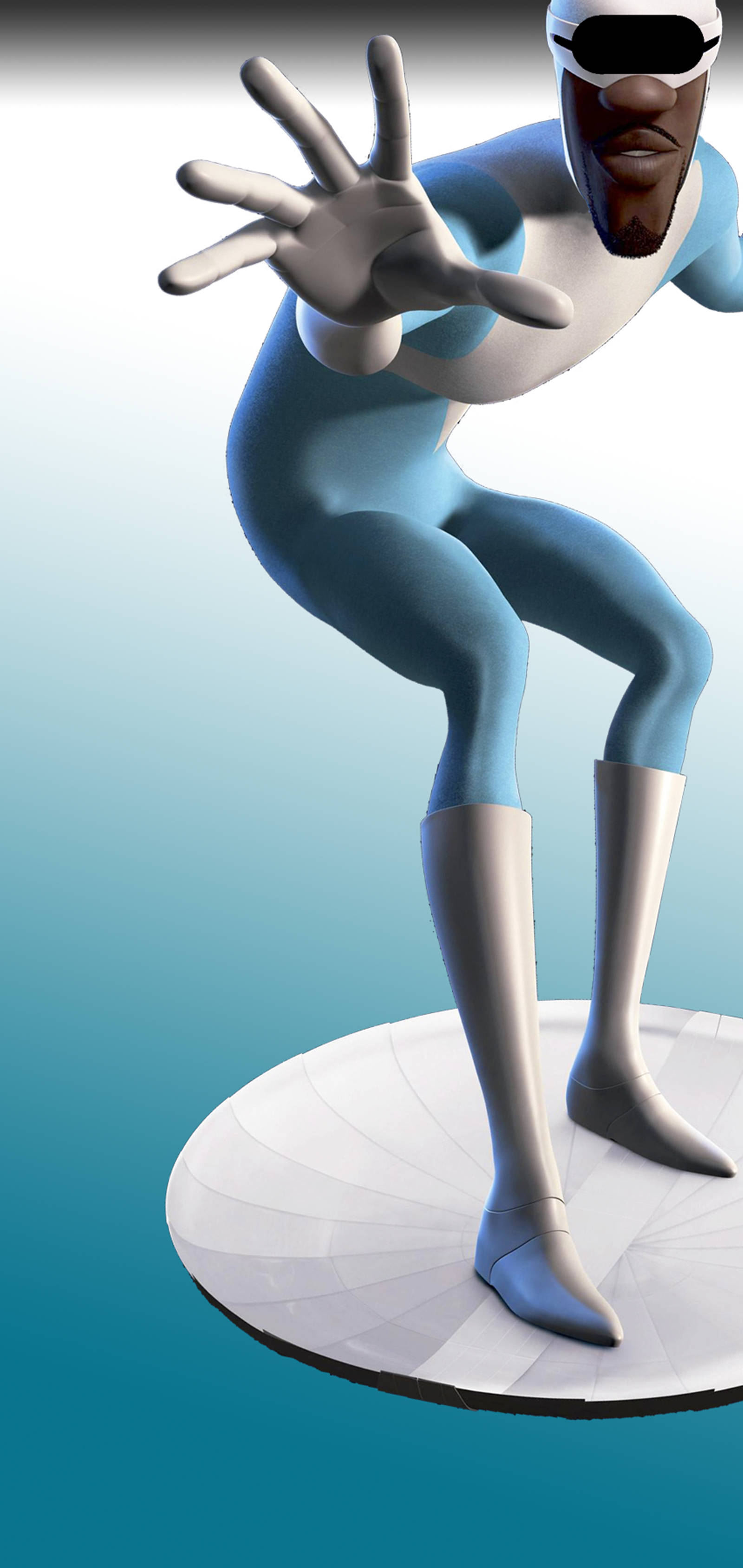 Frozone Μπλε Διαβάθμιση Ταπετσαρία