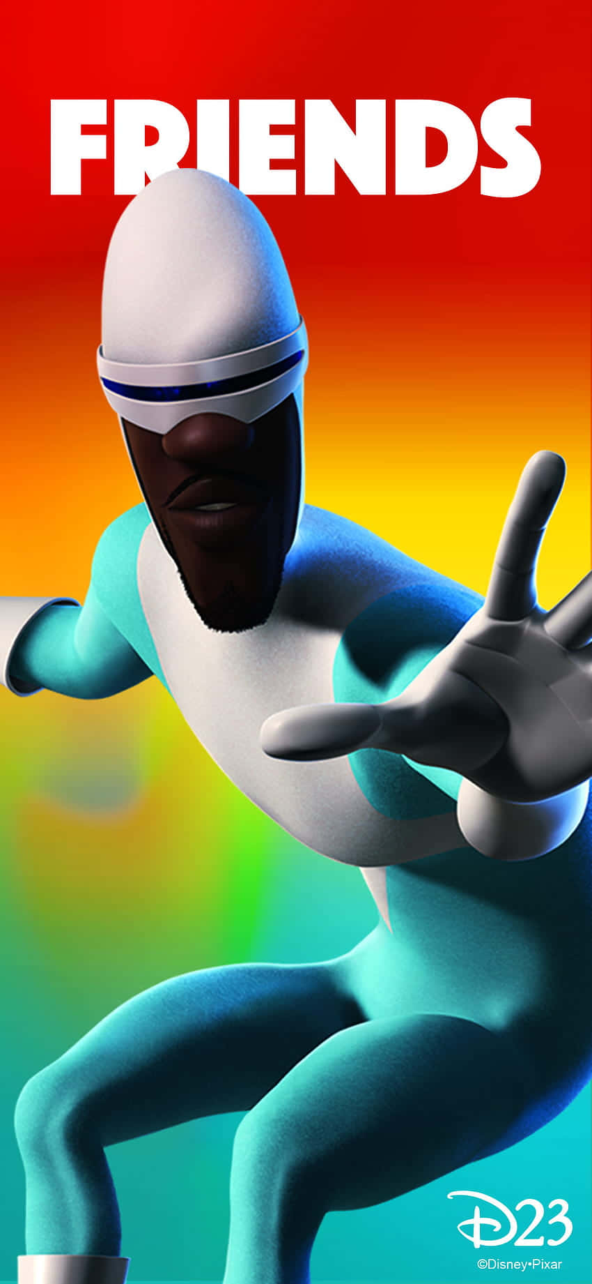 Frozone Χαριτωμένο Ταίριασμα Καλύτερου Φίλου Ιδέα Αρχικής Οθόνης Ταπετσαρία