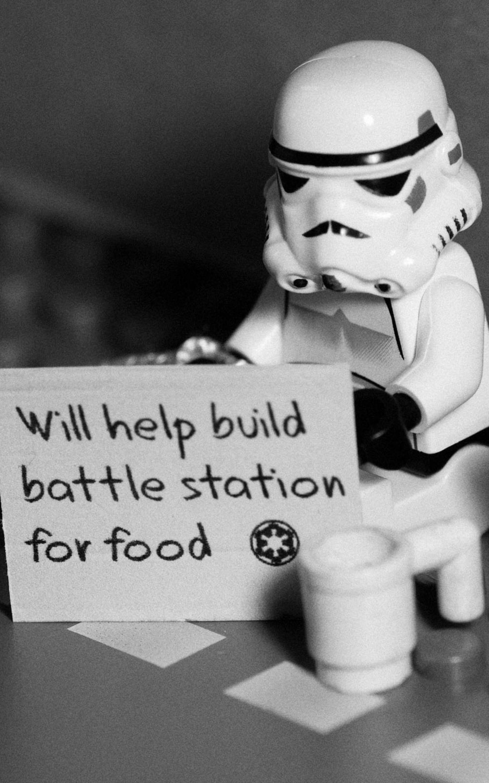 Funny Stormtrooper LEGO Star Wars Tablet Ταπετσαρία